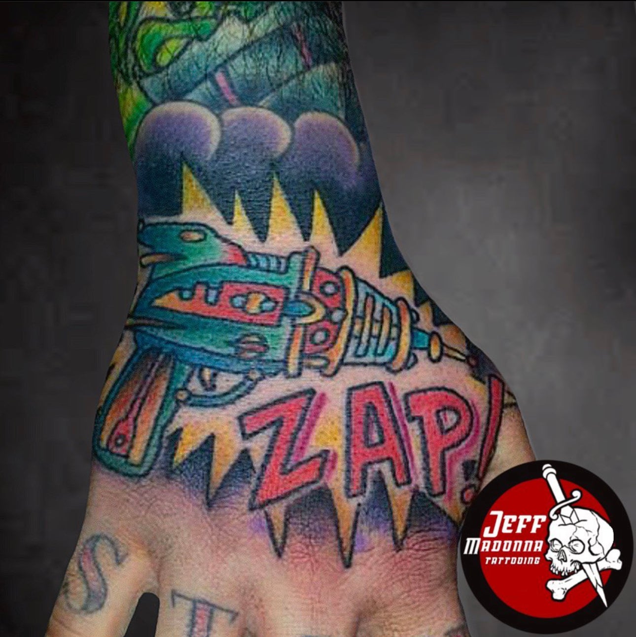 All these Tattoos are by Jeff Ziozios  Instagram